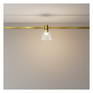 Светильник на шину Maytoni Flarity латунь 24V 3W 60lm 120° IP20 927