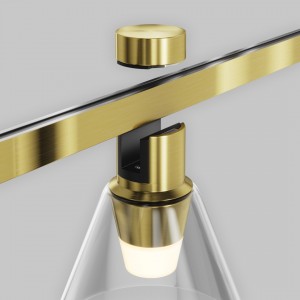 Светильник на шину Maytoni Flarity латунь 24V 3W 60lm 120° IP20 927