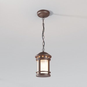 Pendant lamp Maytoni Salamanca brown 60W E27 IP44
