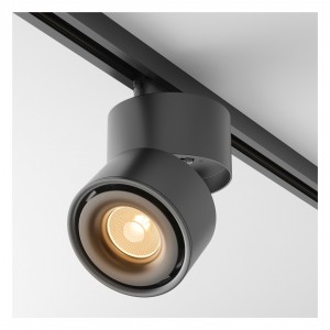 Track light Maytoni Yin black round 15W 1359lm 24° 2700K-4000K warm + day white