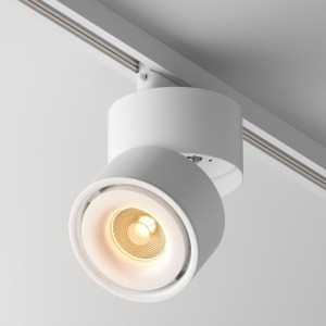 Track light Maytoni Yin white round 15W 1359lm 24° 2700K-4000K warm + day white