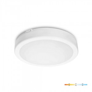 Dome light Nairos G2 white 230V 18W 1890lm CRI80 120° IP65 3000K, 4000K, 6500K 3CCT