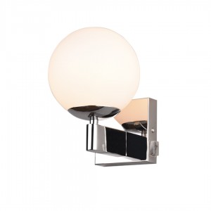 Wall light Trio Lighting Kula chrome E14 IP44