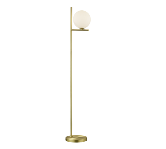Floor lamp Trio Lighting Pure gold E14 IP20