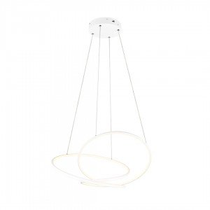 Rippvalgusti Trio Lighting Darvin valge 52W 6700lm IP20 switch dimmer 2300K, 3000K, 4000K 3CCT