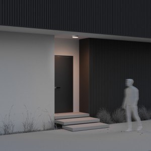 Потолочный светильник Maytoni Zon IP белый 30W 2200lm 110° IP65 830