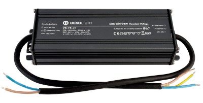 Toiteplokk Deko-Light Toiteplokk (CV, DC) CV, V6-75-24, 100–240V, 75W must 75W IP20 No dim