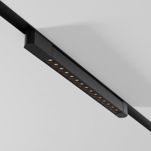 1-faasiline siinivalgusti Maytoni Unity Basis Rot must 230V 22W 1130lm 30° IP20 3000K soe valge