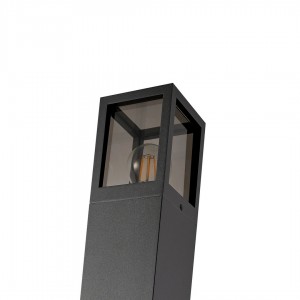 Pollarvalgusti Deko-Light Facado 2 tumehall E27 IP65