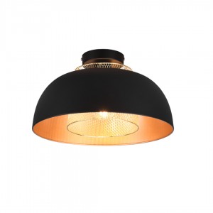 Laevalgusti Trio Lighting Punch must / kuldne E27