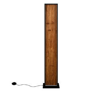 Floor lamp Trio Lighting Kalea wood 35W 4100lm IP20 switch dimmer 830