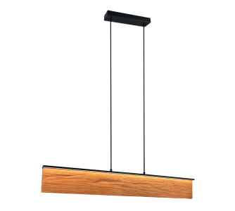 Riippuvalaisin Trio Lighting Kalea puu 39W 4800lm IP20 switch dimmer 830