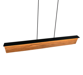 Riippuvalaisin Trio Lighting Kalea puu 39W 4800lm IP20 switch dimmer 830