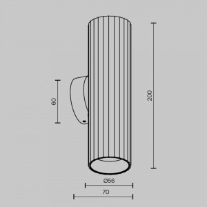 Wall light Maytoni Calipso 2 X GU10 gold GU10 IP20