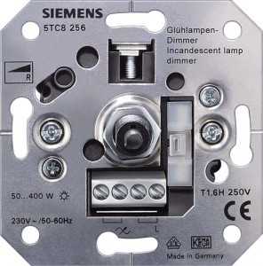 Dimmer SIEMENS Dimmerlüliti  hõõglambile 60-400w   IP20