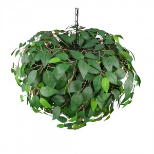 Rippvalgusti Trio Lighting Leavy 4xE14 roheline E14 IP20