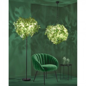 Rippvalgusti Trio Lighting Leavy 4xE14 roheline E14 IP20