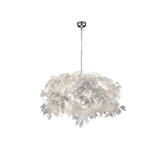 Rippvalgusti Trio Lighting Leavy 4xE14 valge E14 IP20