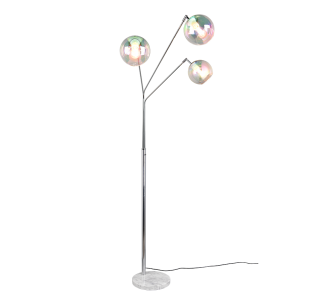 Põrandavalgusti Trio Lighting Paxton kroom E27