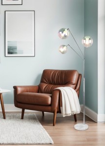 Põrandavalgusti Trio Lighting Paxton kroom E27