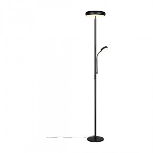 Põrandavalgusti Trio Lighting Palermo must 23W 2500lm jah 3000K, 4000K, 6500K 3CCT