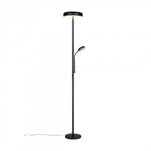 Põrandavalgusti Trio Lighting Palermo must 23W 2500lm jah 3000K, 4000K, 6500K 3CCT