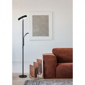 Põrandavalgusti Trio Lighting Palermo must 23W 2500lm jah 3000K, 4000K, 6500K 3CCT