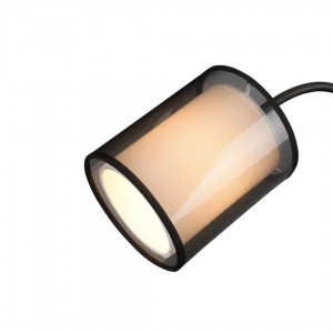 Põrandavalgusti Trio Lighting Burton E27 & E14 must 230V E27