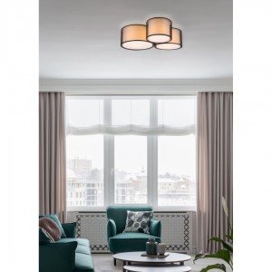 Laevalgusti Trio Lighting Burton 3 X E27 must 230V E14 IP20