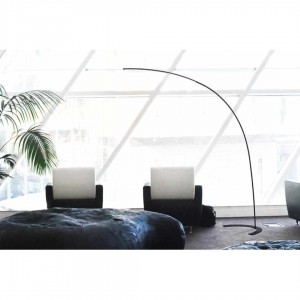 Põrandavalgusti Trio Lighting Shanghai must 18W 2000lm jah 3000K soe valge