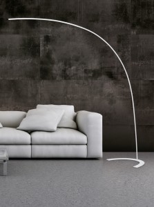 Põrandavalgusti Trio Lighting Shanghai valge 18W 2000lm jah 3000K soe valge