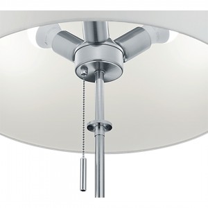 Põrandavalgusti Trio Lighting Lyon nikkel E27