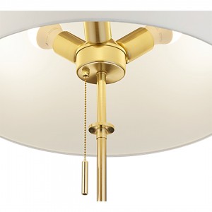 Põrandavalgusti Trio Lighting Lyon messing E27