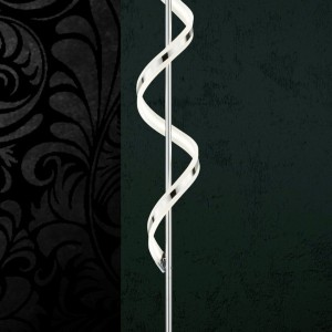 Põrandavalgusti Trio Lighting Sydney valge 22W 2500lm IP20 3000K soe valge