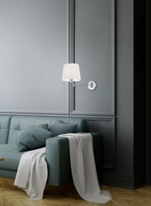 Seinavalgusti Trio Lighting Lyon nikkel E27