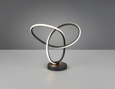 Lauavalgusti Trio Lighting Lando must 8W 800lm 830