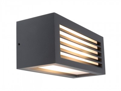 Fassaadivalgusti Deko-Light Rilongo Up&Down antratsiit E27 IP54