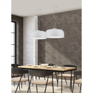 Rippvalgusti Trio Lighting Baron 4 X E27 valge E27 IP20