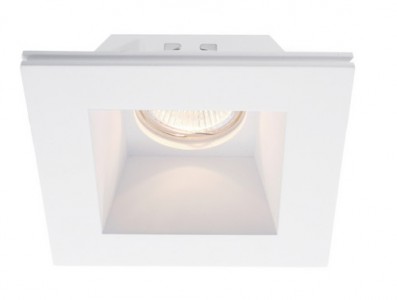 Süvisvalgusti Deko-Light Gypsum square valge GU5.3