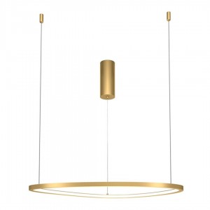 Rippvalgusti Maytoni Clint kuldne 24W 1100lm 120° 830