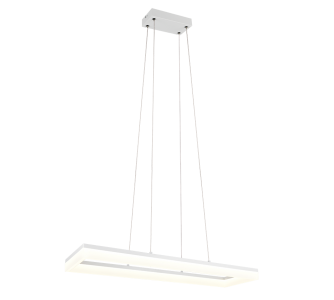 Rippvalgusti Trio Lighting Camino valge 27W 3600lm IP20 840