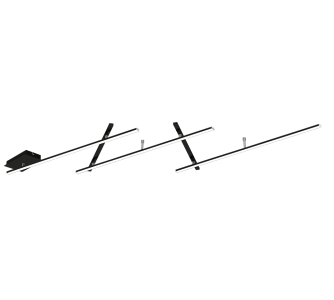 Laevalgusti Trio Lighting INDIRA must 25W 3000lm IP20 830