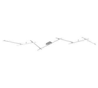 Laevalgusti Trio Lighting Indira nikkel matt 28W 3500lm IP20 switch dimmer 830