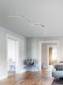 Laevalgusti Trio Lighting Indira nikkel matt 28W 3500lm IP20 switch dimmer 830