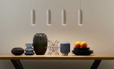 Rippvalgusti Trio Lighting Marley valge GU10 IP20