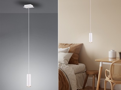 Rippvalgusti Trio Lighting Marley valge GU10 IP20