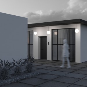 Fassaadivalgusti Maytoni Erda valge 30W E27 IP54