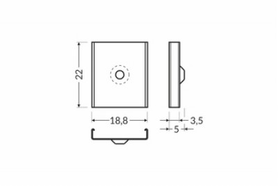 Kinnitusklamber TOPMET Y inox