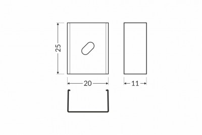 Kinnitusklamber TOPMET U4 must