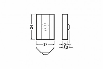 Kinnitusklamber TOPMET U6 cone inox